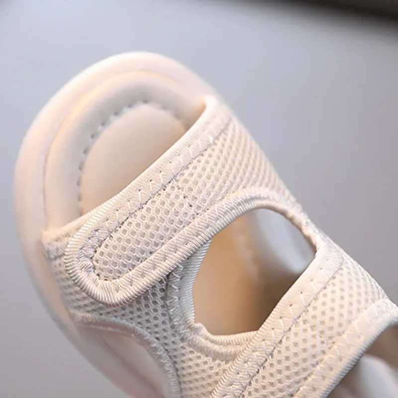white toddler sandals